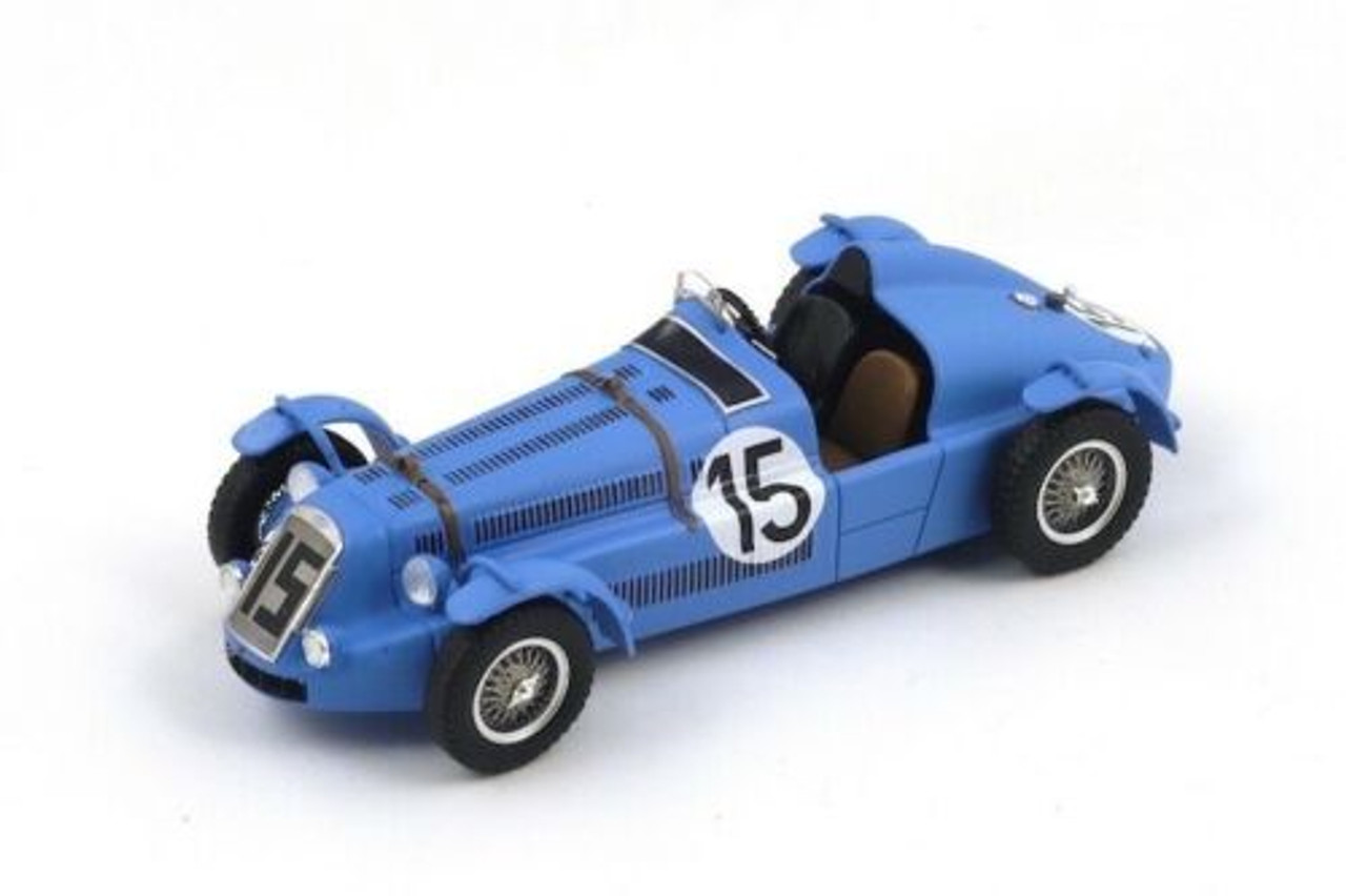 1/43 Delage D6 S n.15 2nd Le Mans 1949 H. Louveau - J. Jover model car by Spark