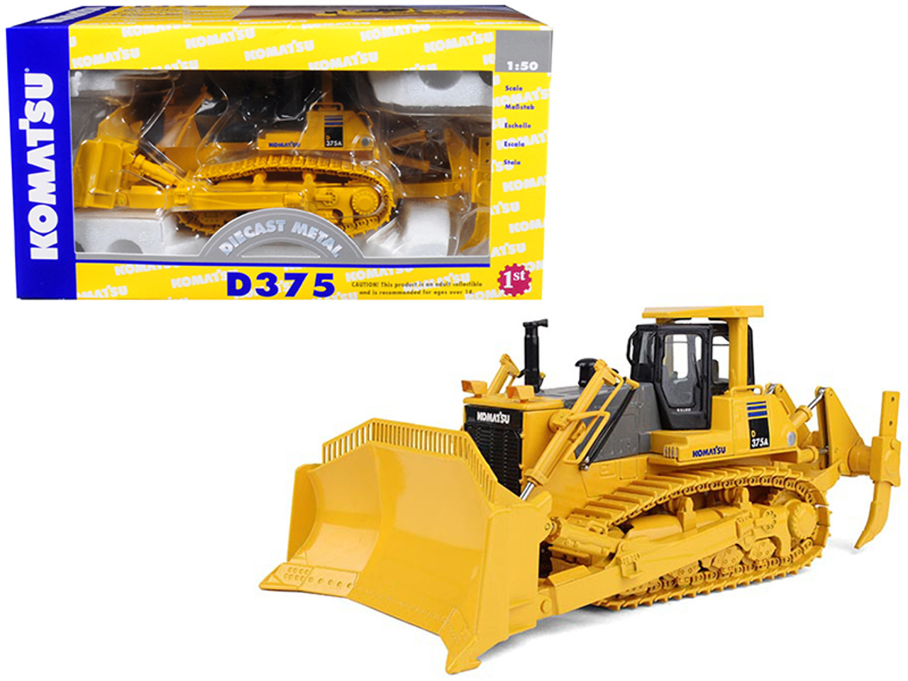 KOMATSU D375A-8 、D475A-5EO1:50 ダイキャストモデル 1/50
