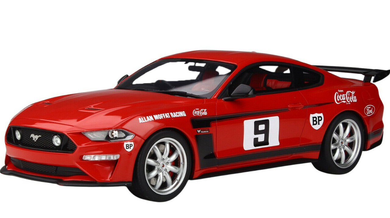 1/18 #9 2019 Ford Mustang by Tickford - Allan Moffat Edition Resin Car Model Limited