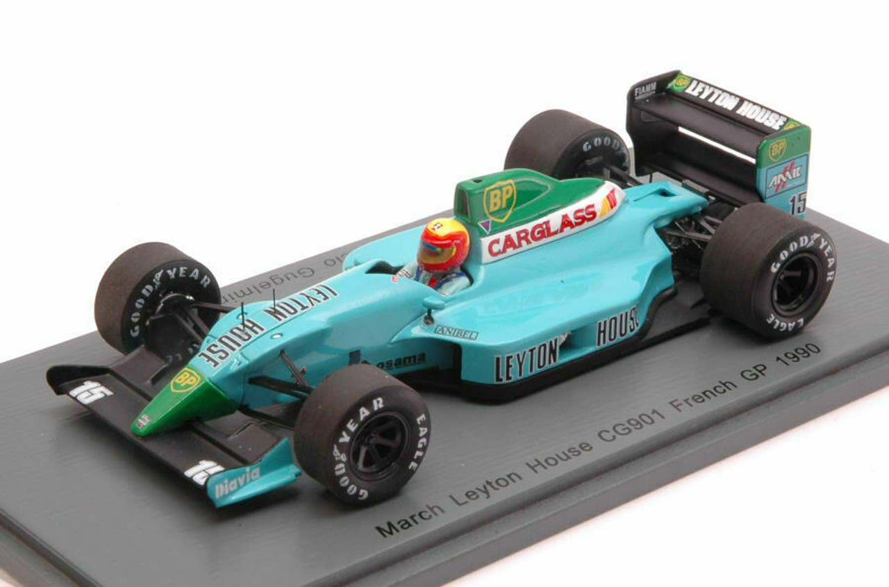1/43 Leyton House CG901 No.15 French GP 1990 Mauricio