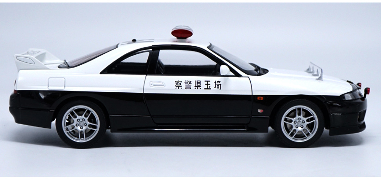 1/18 Autoart Nissan GTR GT-R R33 Police Car Diecast Car Model 77327