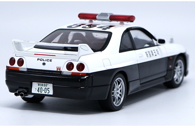 1/18 Autoart Nissan GTR GT-R R33 Police Car Diecast Car Model