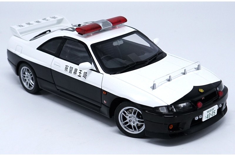 1/18 Autoart Nissan GTR GT-R R33 Police Car Diecast Car Model