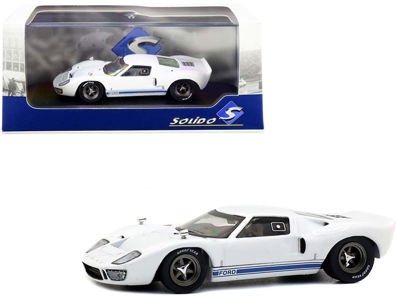 Solido - 1:18 Ford GT40 Mk.1 Racing Red 1968