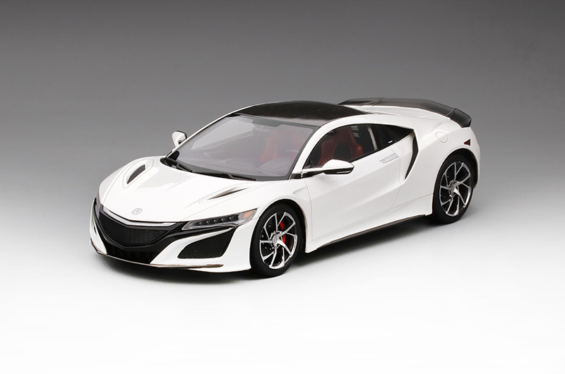 1/18 TSM Acura NSX (White) Limited 999 Worldwide - LIVECARMODEL.com