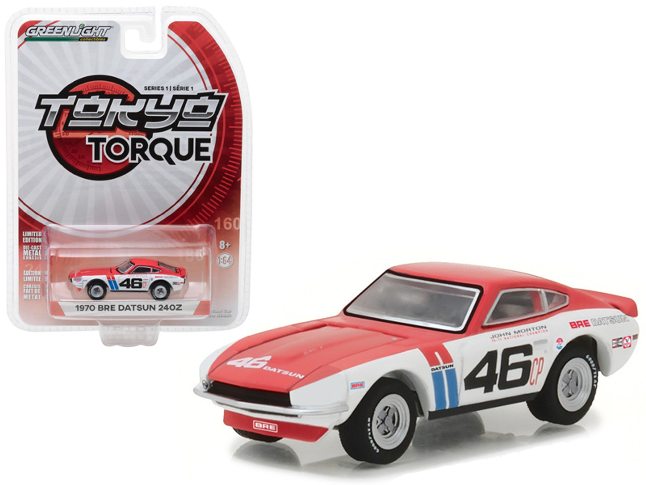 1970 Datsun 240Z #46 Brock Racing Enterprises (BRE) John