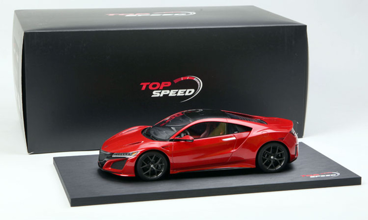 1/18 TSM Top Speed Acura NSX (Red) Resin Car Model Limited