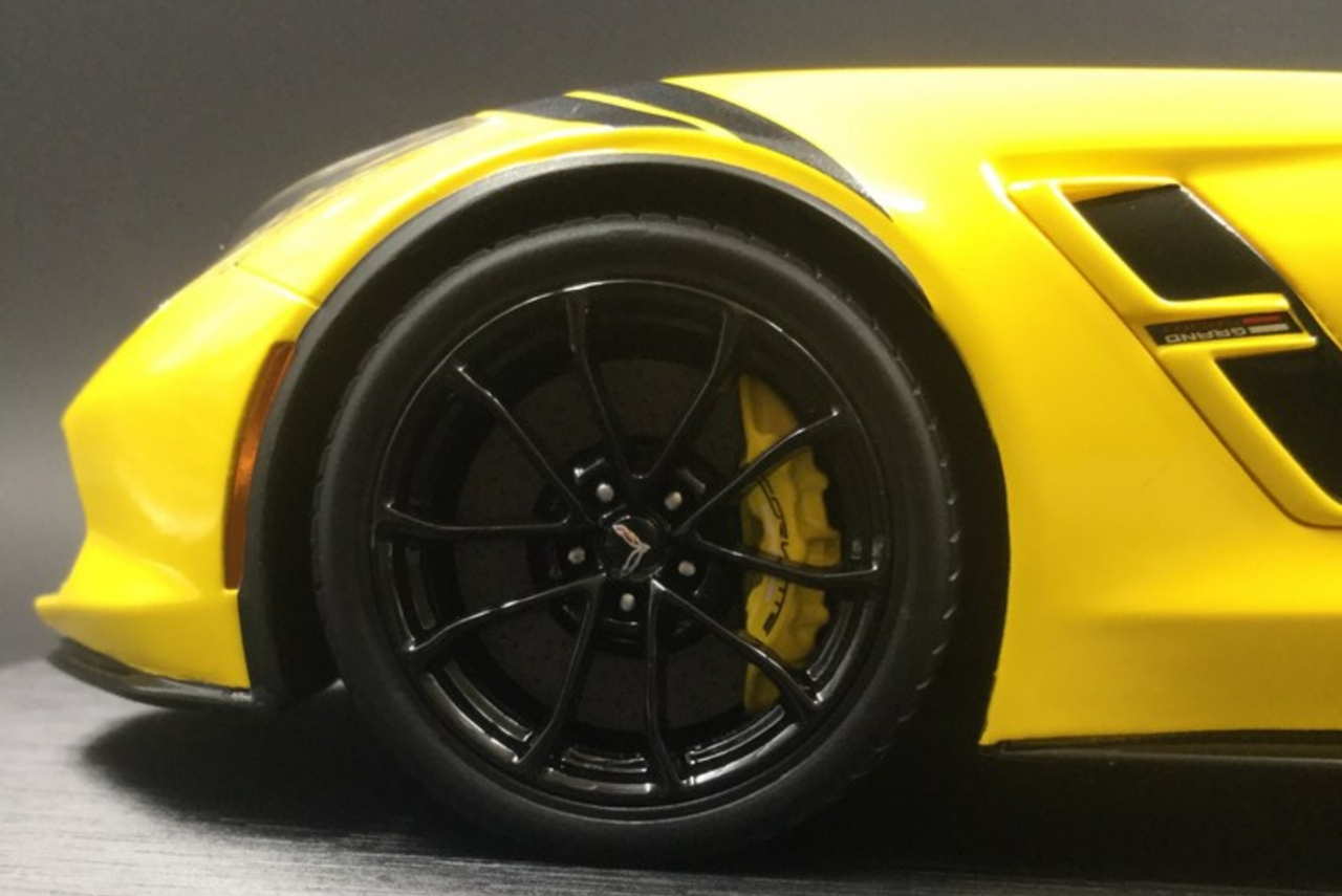 1/18 Chevrolet Chevy Corvette C7 Grand Sport (Yellow) Resin Car Model