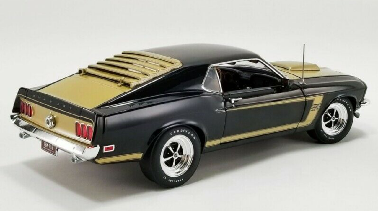 1/18 1969 Ford Mustang Boss 429 Prototype Bunkie Knudsen's 429 Diecast Car Model Limited