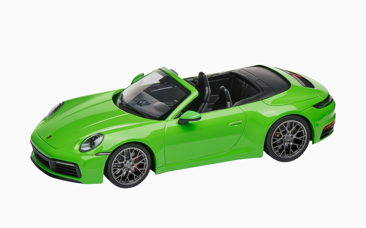 1/18 Dealer Edition Porsche 911 (992) Carrera 4S Cabriolet (Lizard Green) Car Model