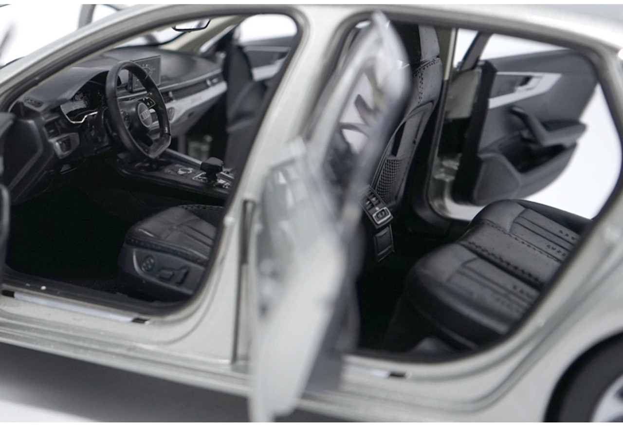 1/18 Dealer Edition Audi A4 A4L (Grey) B9 (Typ 8W; 2016–present) Diecast Car Model