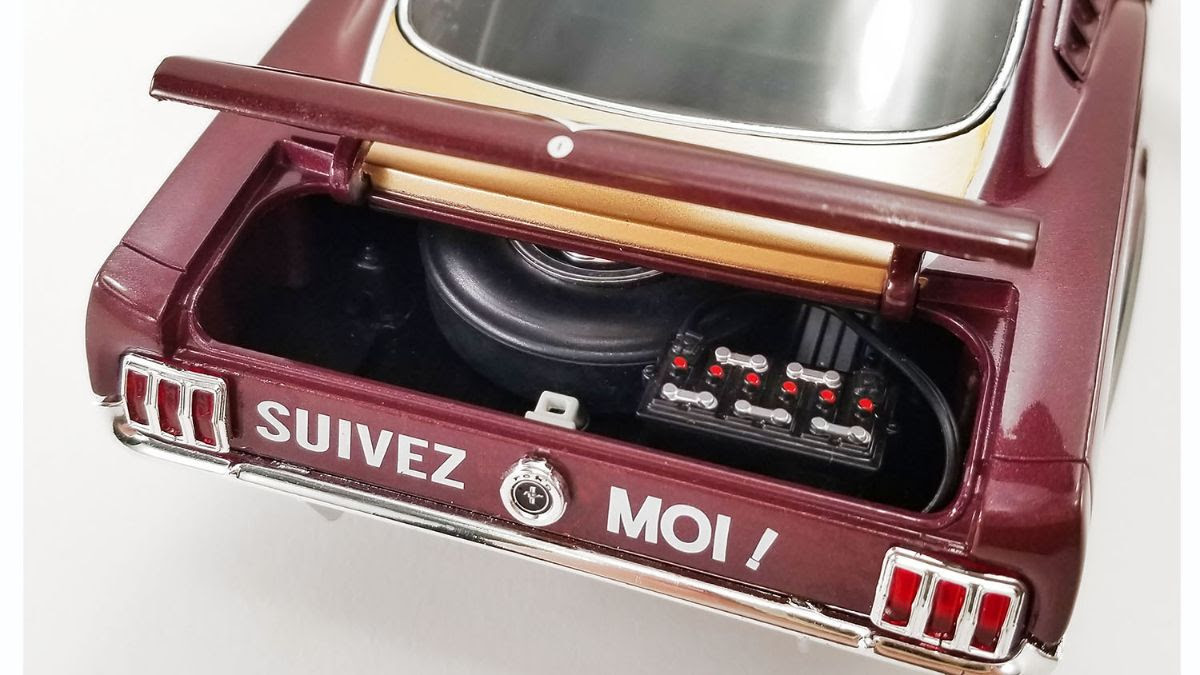 1/18 1965 Tasca Ford Mustang A/FX Drag Race Diecast Car Model