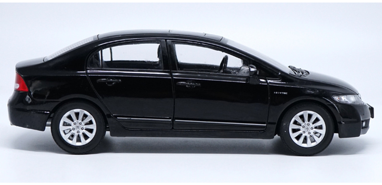 CIVIC HATCHBACK 黒 ミニカー LCD Models 1:18 HONDA CIVIC SIR II (EG6) BLACK WITH OPENINGS