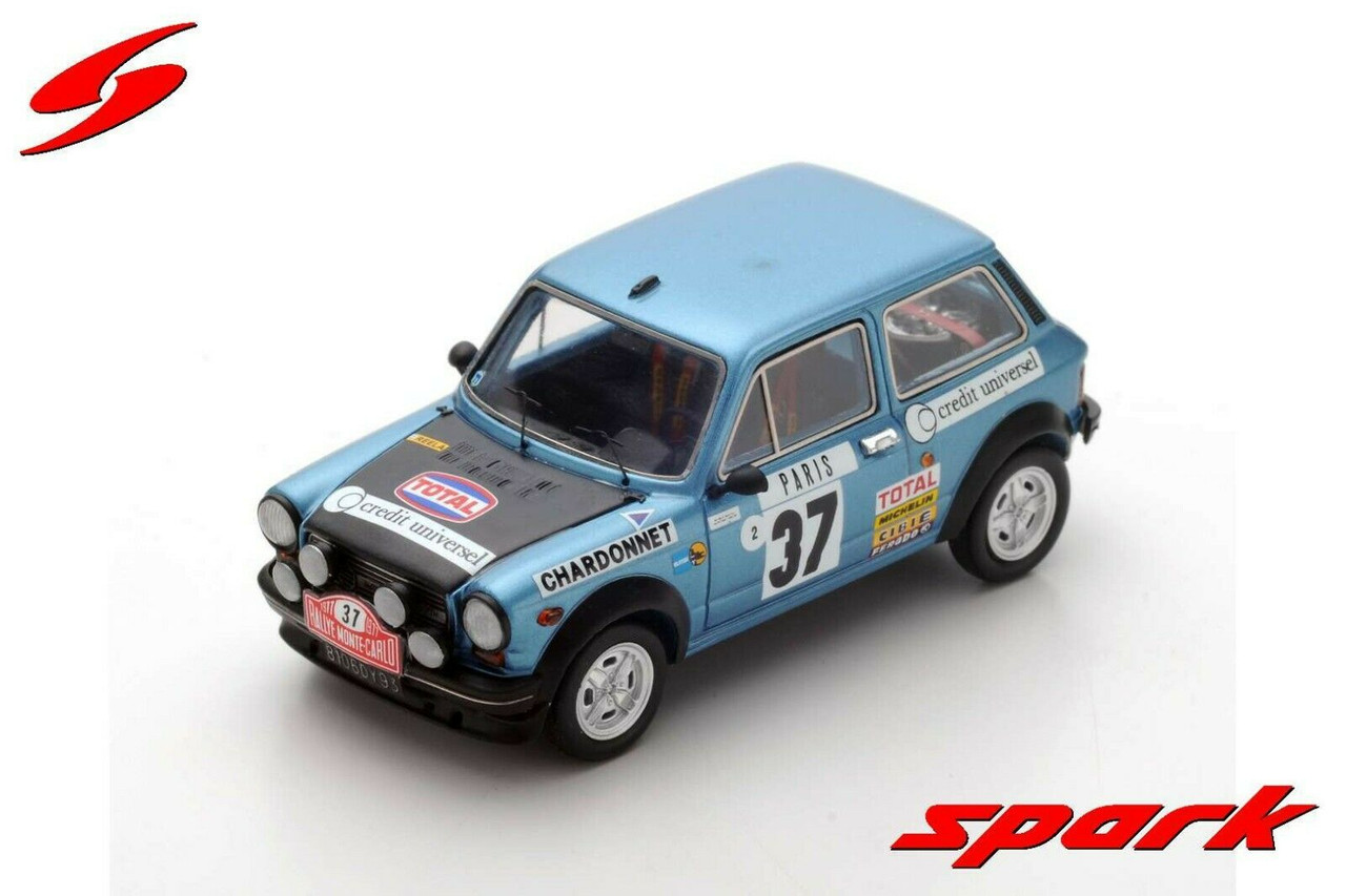 ミニカー Spark A112 Monte Carlo rally 1977 1/43 A112 No.37 Monte Carlo Rally 1977 M. Mouton - F. Conconi