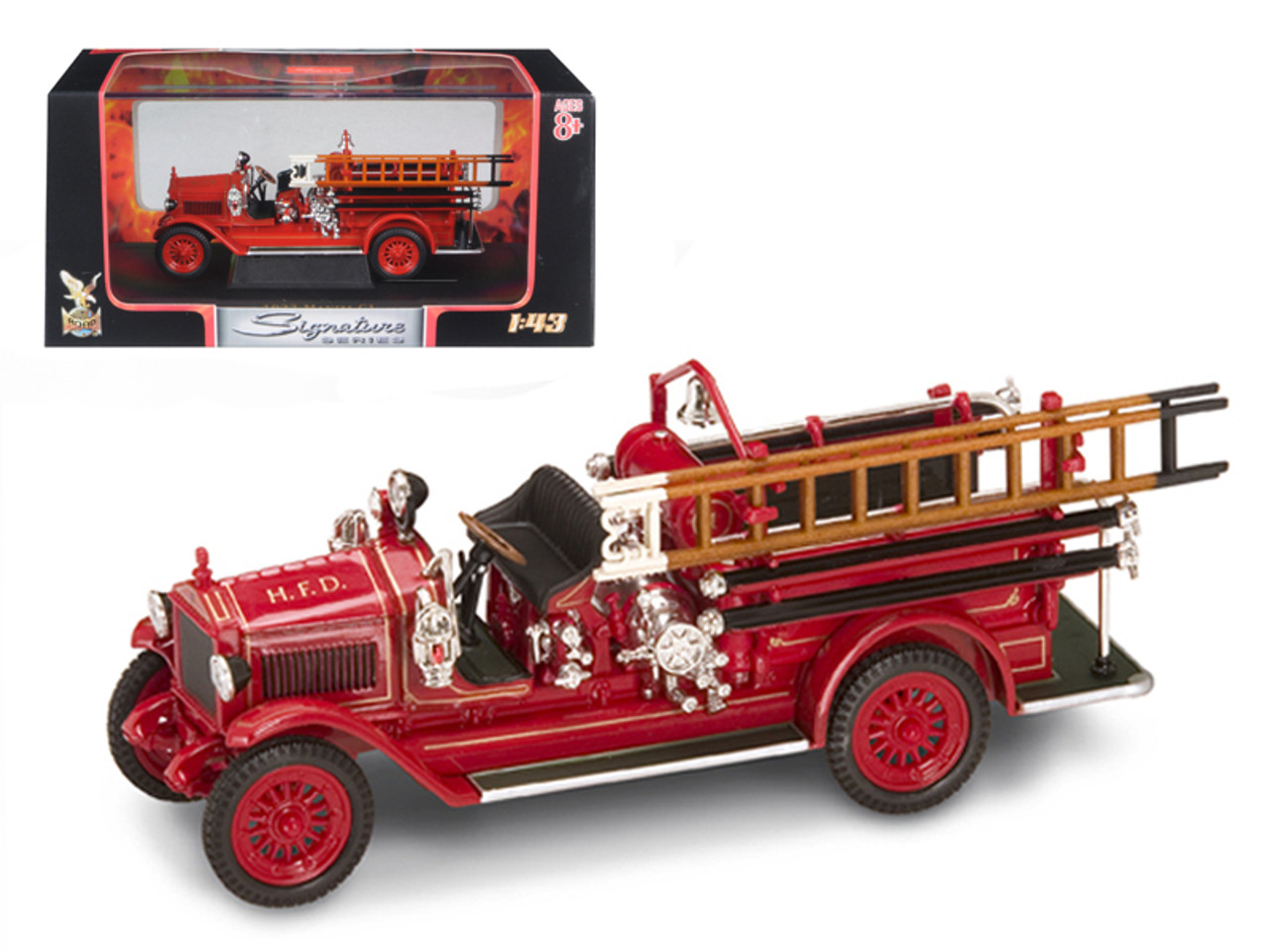 1923 Maxim C-1 Fire Engine Red 1/43 Diecast Model by Road Signature