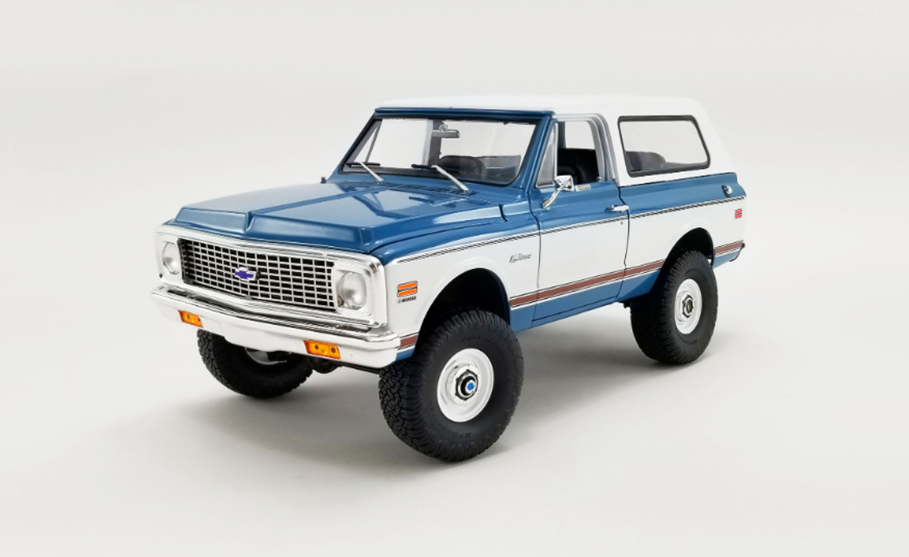 1/18 ACME 1972 Chevrolet Chevy Blazer K/5 K5 (Blue) Diecast Car Model