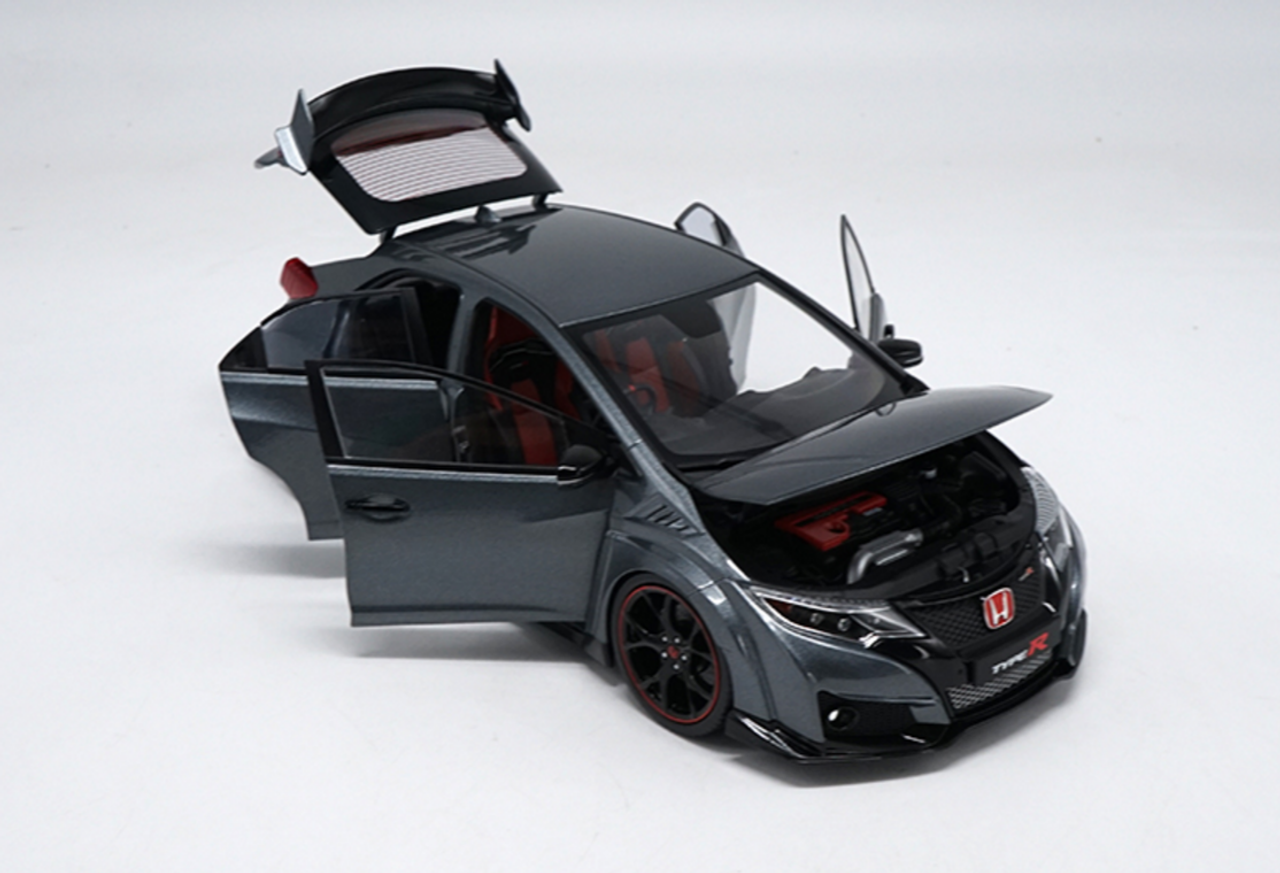 1/18 Ebbro Honda Civic Type R TypeR (Grey) Resin Car Model