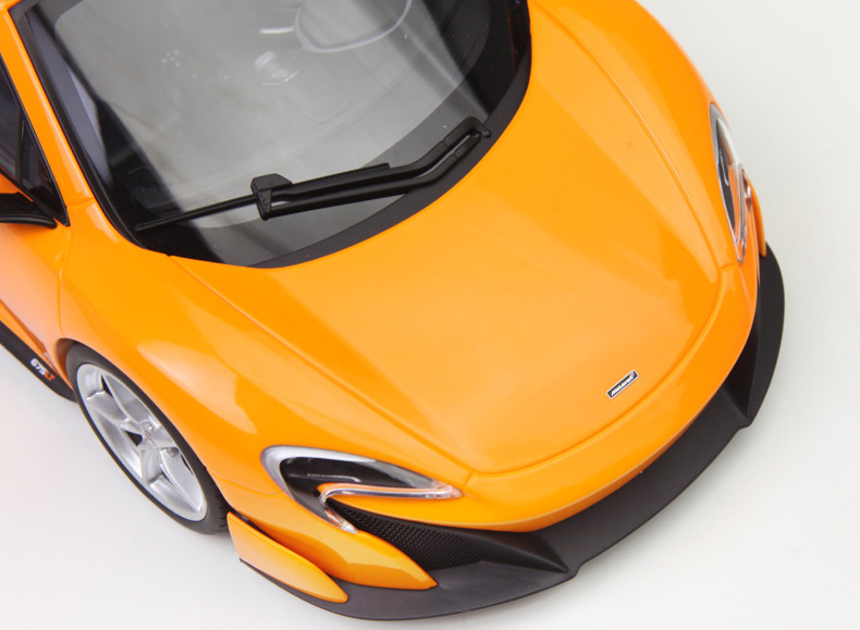 1/18 Kyosho Mclaren 675LT (Orange) Enclosed Diecast Car Model