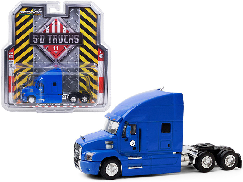 2019 Mack Anthem Truck Cab #5 Blue 