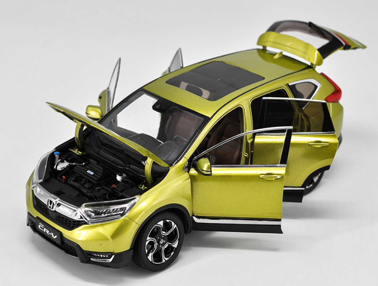 1/18 Dealer Edition Honda CR-V CRV (Yellow) 5th Generation (2017-Present) Diecast Car Model