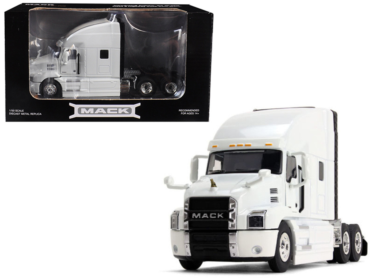 Mack Anthem Sleeper Cab Arctic White 1/50 Diecast Model by First Gear