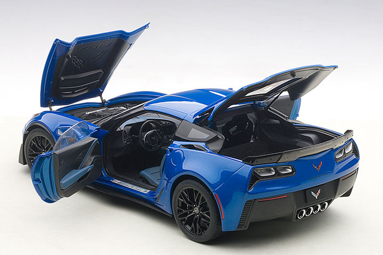AUTOart　Chevrolet Corvette 1:18 1/18 AUTOart 1957 Chevrolet Chevy Corvette SS (Blue) Diecast