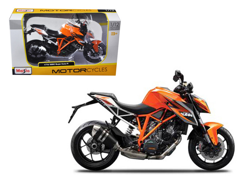 KTM 1290 Super Duke R Orange 1/12 Diecast Motorcycle Model by