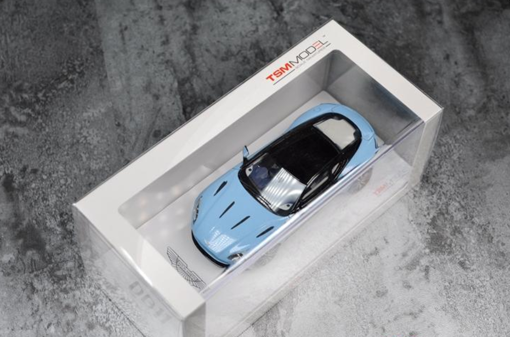 購入格安 TSM MODEL Aston Martin DB11 Frosted Glass Blue 1/43