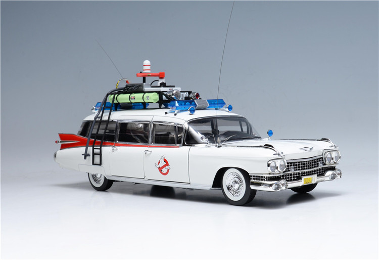 マテル　ホットウィール　ゴーストバスターズ　1/18　ECTO-1　エリート 1/18 Hotwheels Hot Wheels Elite 1959 Cadillac Ambulance Ecto-1