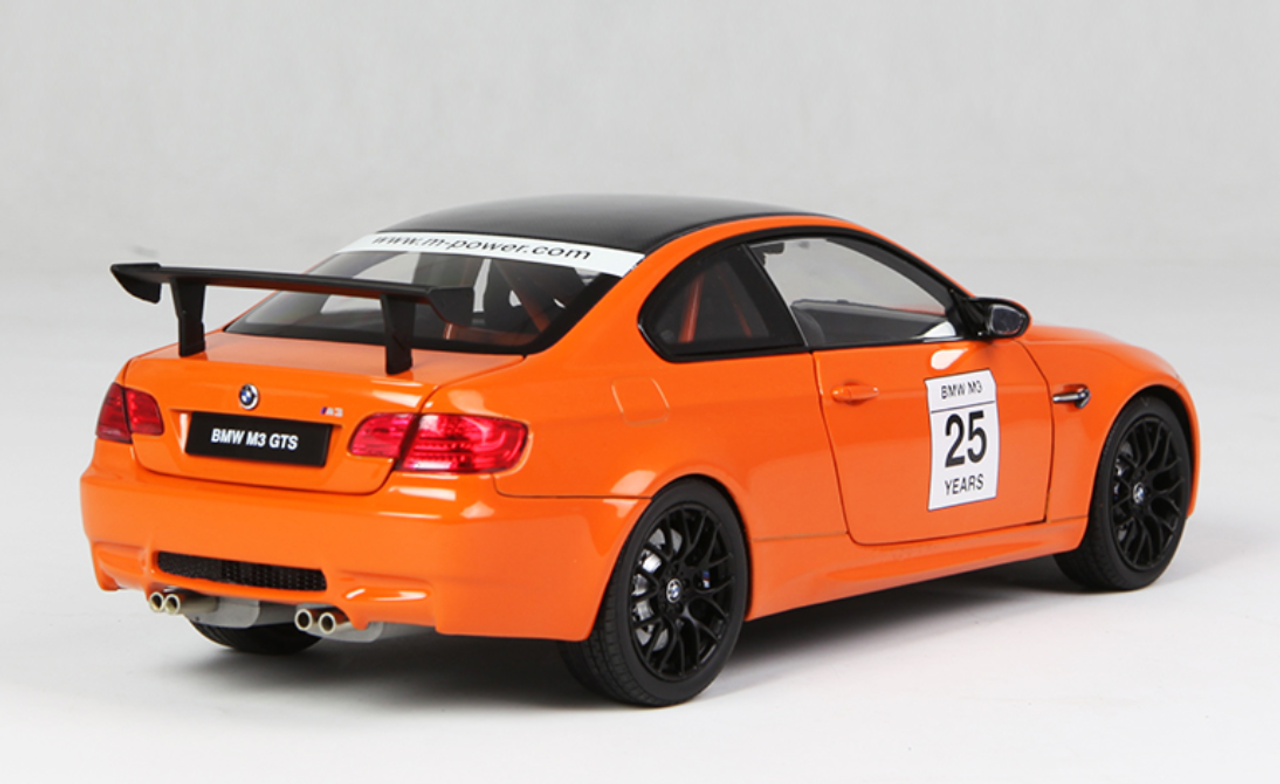 1/18 Kyosho BMW E92 M3 GTS (Fire Orange) 25th Anniversary Edition