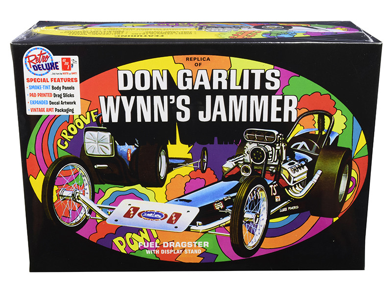 Skill 2 Model Kit Don Garlits Wynn's Jammer Dragster with Display