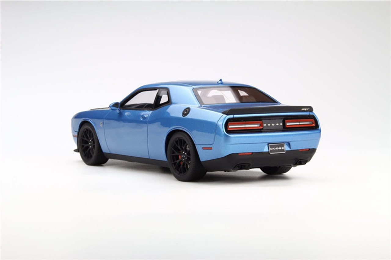 1/18 GTSpirit GT Spirit Dodge Challenger Hellcat (Blue) Resin Car Model Limited