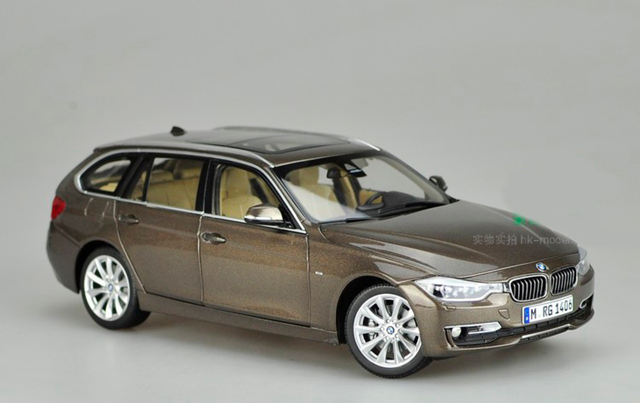 1/18 Dealer Edition BMW 3 Series Wagon Touring F31 (Sparkling Brown) Diecast Car Model