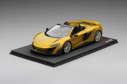 1/18 Top Speed Mclaren 675LT Spider Resin Model - LIVECARMODEL.com