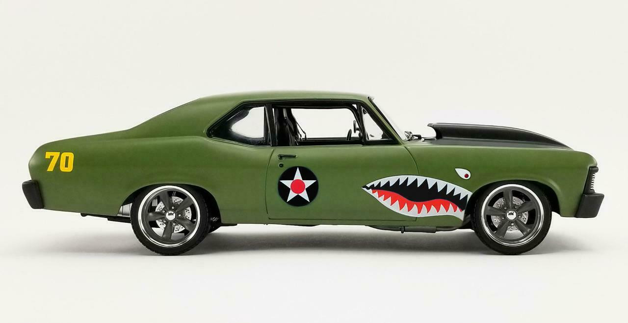 1/18 GMP 1970 Chevrolet Chevy Nova Street Fighter Warhawk (Green