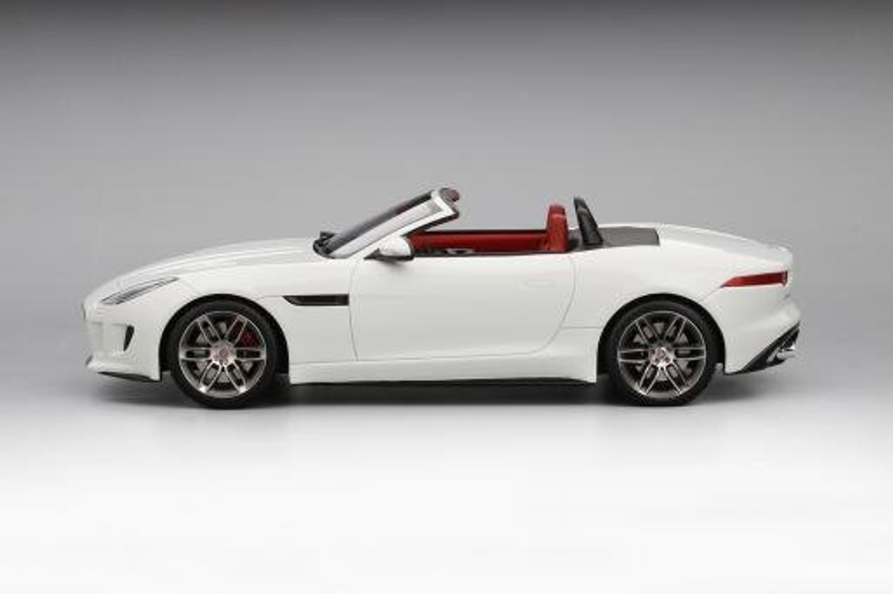 1/18 TSM Top Speed Jaguar F-Type FType R Spider (White) Resin Car 