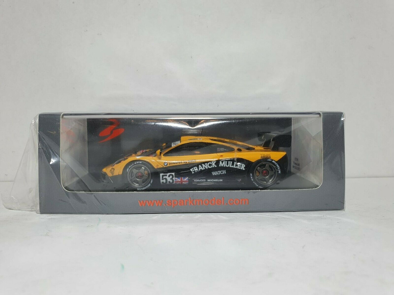 1/43 McLaren F1 GTR n.53 Le Mans 1996 J.-D. Deletraz - M. S. Sala - F. Giroix model car by Spark