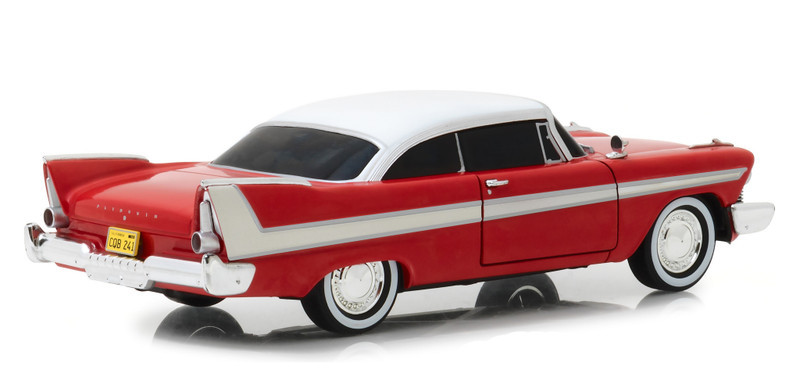 ミニカー 1:24 CHRISTINE 1958 PLYMOUTH FURY EVIL 1958 Plymouth Fury Red 