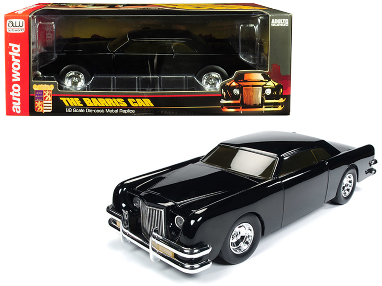 1/18 Auto World The Barris Car Black Sparkle Diecast Car
