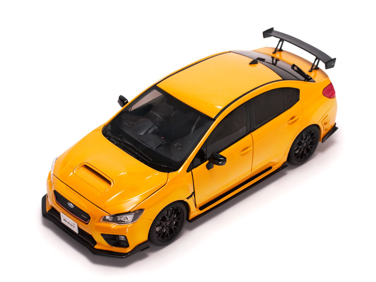 1/18 Sunstar Subaru WRX STI S207 (Yellow) Diecast Car Model 