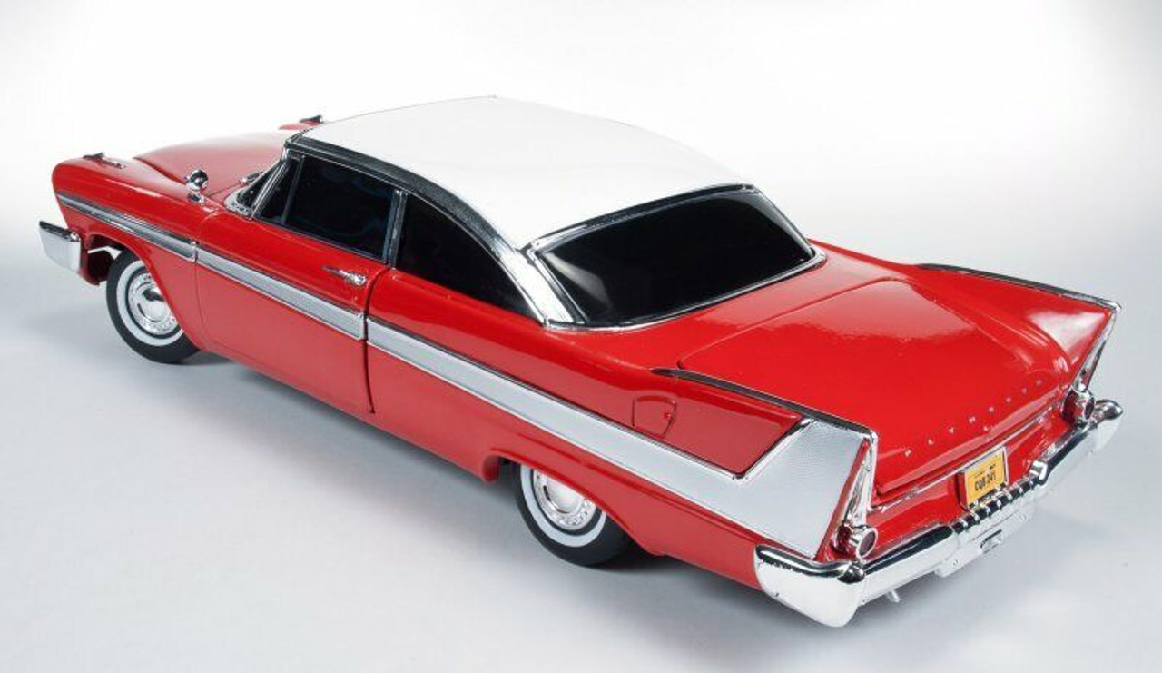 1/18 Auto World 1958 Plymouth Fury "Christine" Night Time Version Diecast Car Model