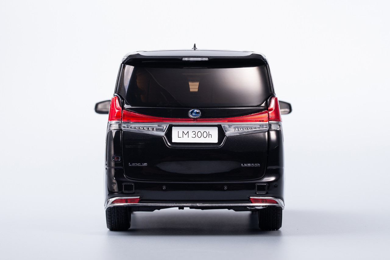 自動車 1/18 scale LEXUS LM 300h 1/18 Lexus LM LM300h Minivan (Black) LHD Diecast Car Model