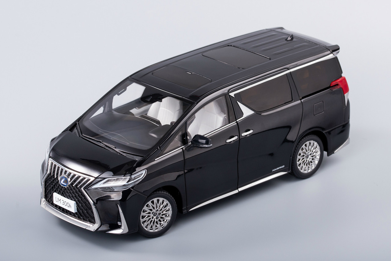 1/18 Lexus LM LM300h Minivan (Black) RHD Diecast Car Model