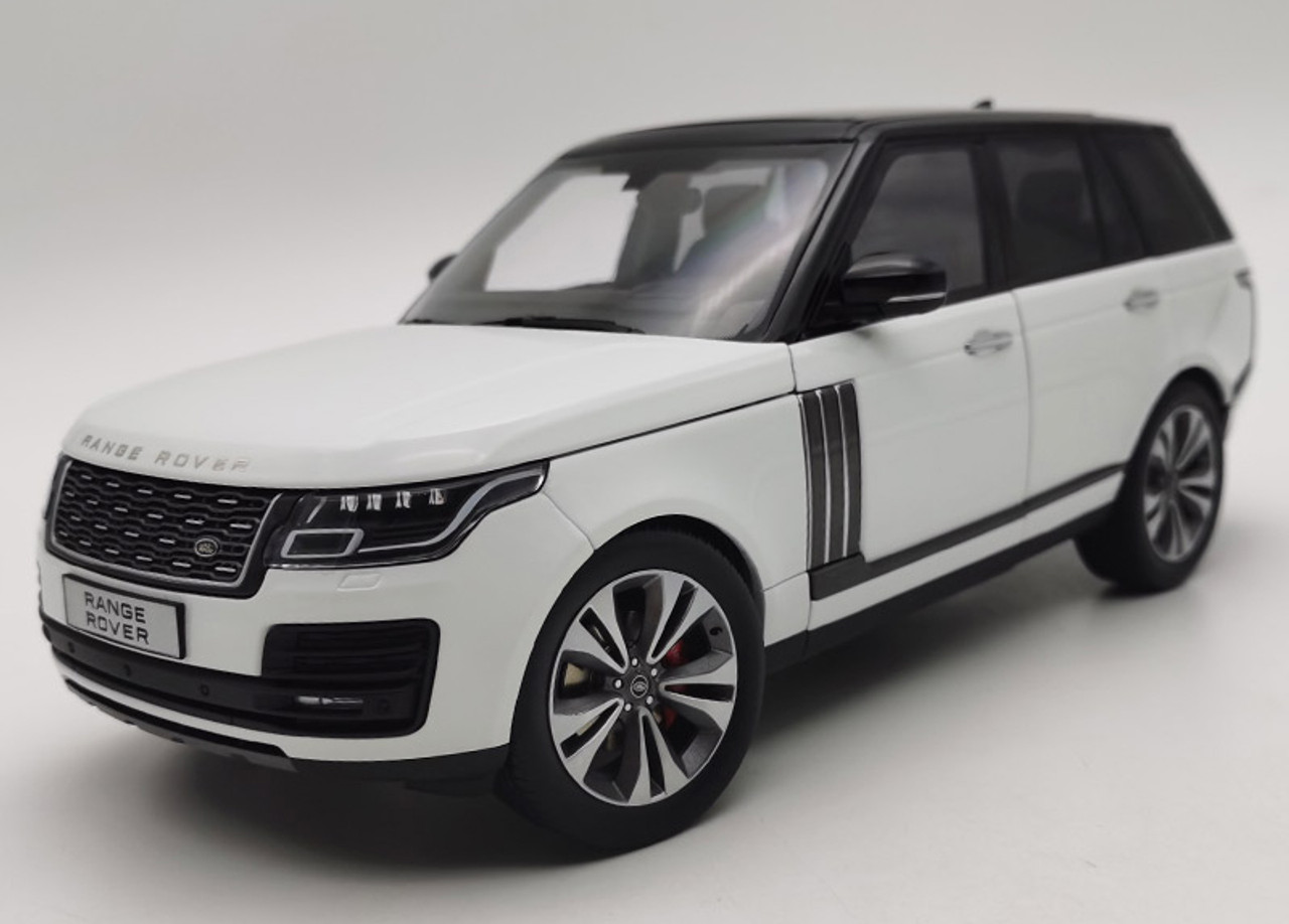 1/18 LCD 2020 Land Rover Range Rover SV Autobiography Dynamic 4th  Generation (2013-Present) (White) Diecast Car Model