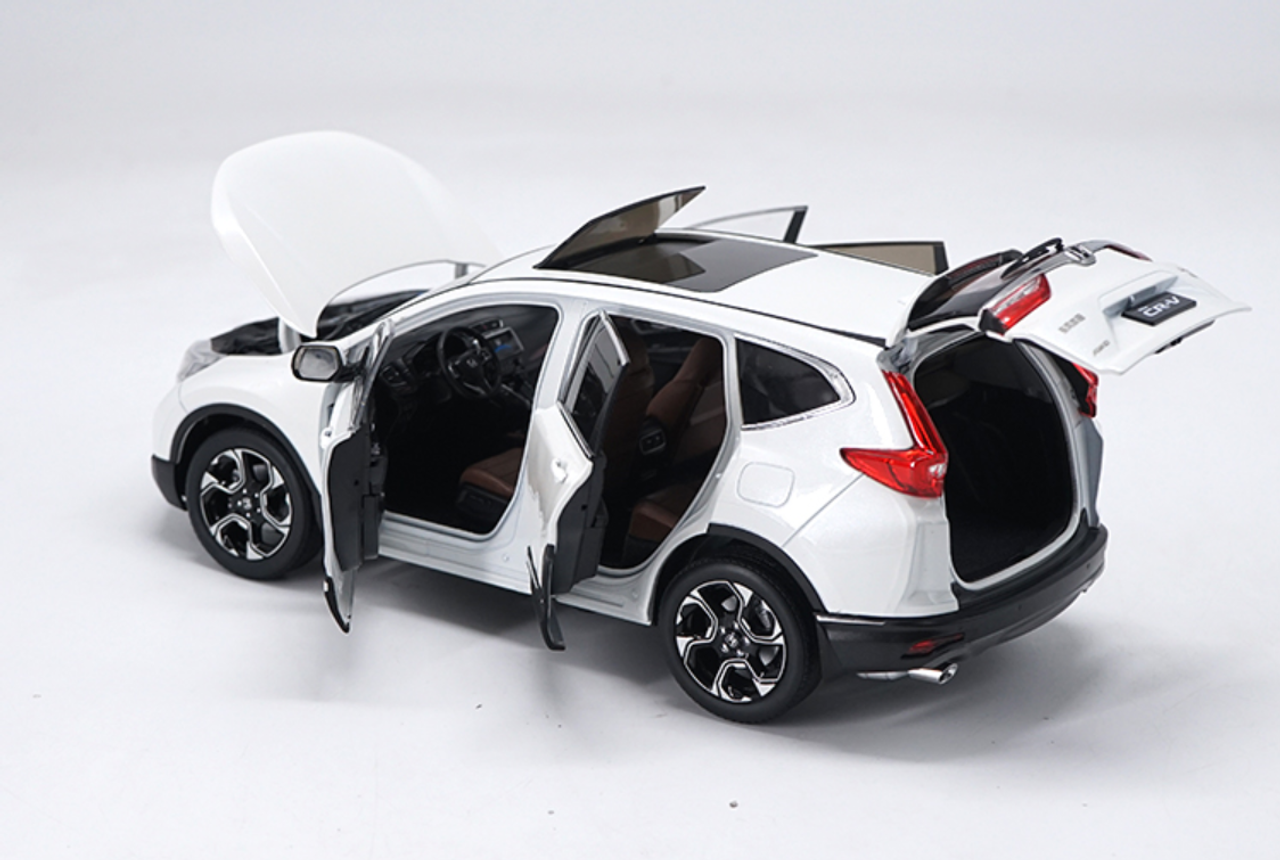 1/18 Dealer Edition Honda CR-V CRV (White) 5th Generation (2017-Present) Diecast Car Model