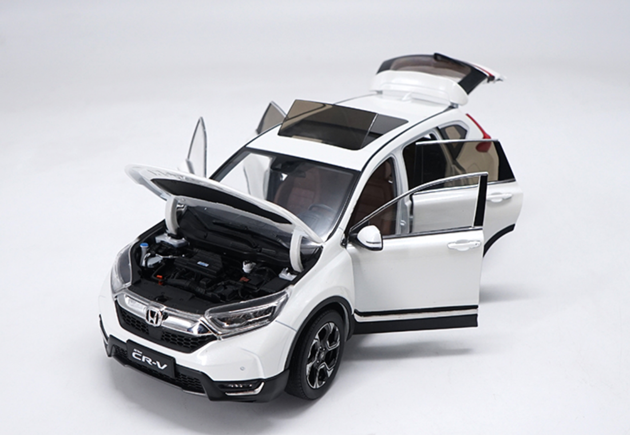 1/18 Dealer Edition Honda CR-V CRV (White) 5th Generation (2017-Present) Diecast Car Model