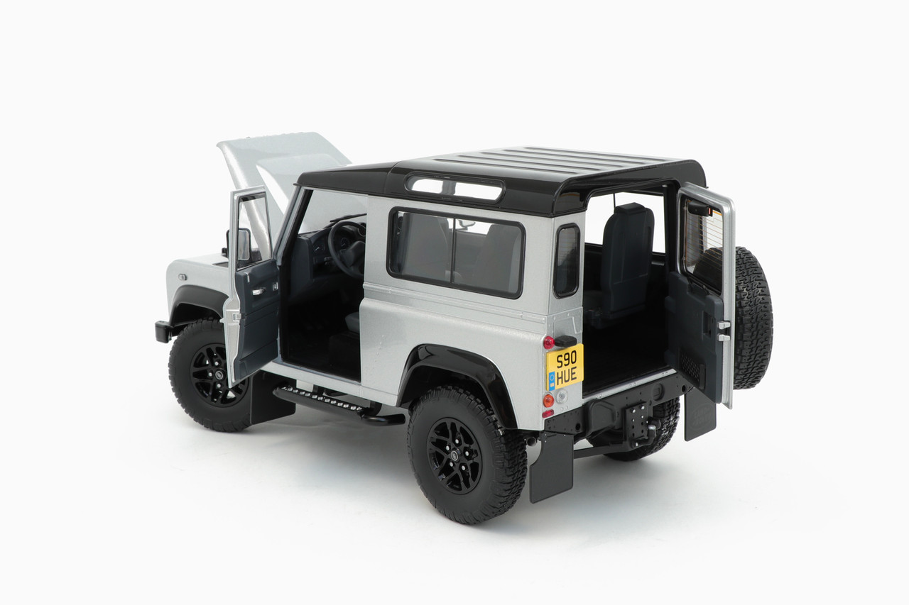 1/18 Almost Real Land Rover Defender 90 (Silver) Diecast Car Model