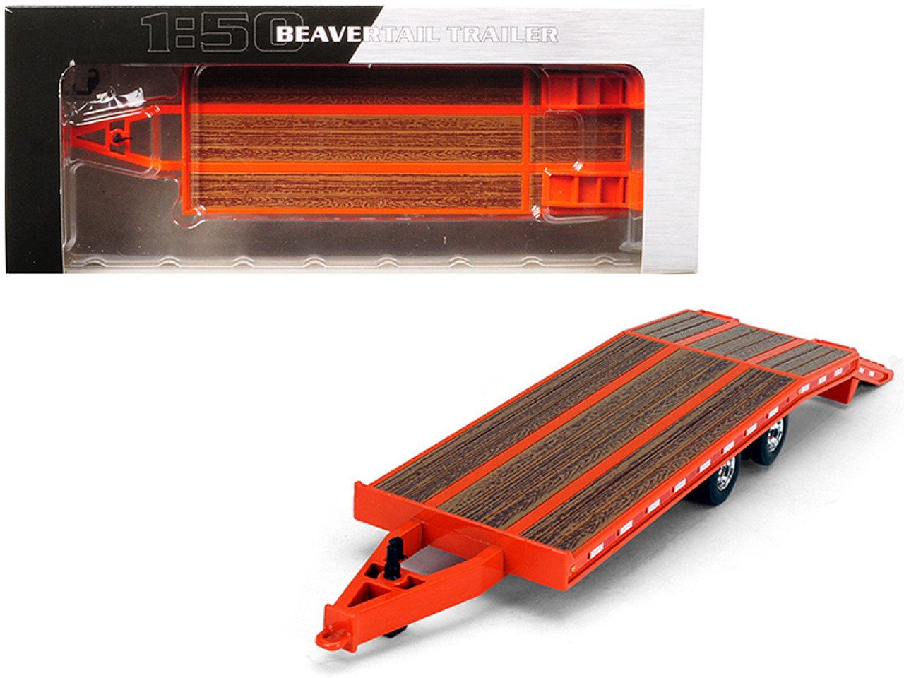 Beavertail Trailer Red 1/50 Diecast Model by First Gear