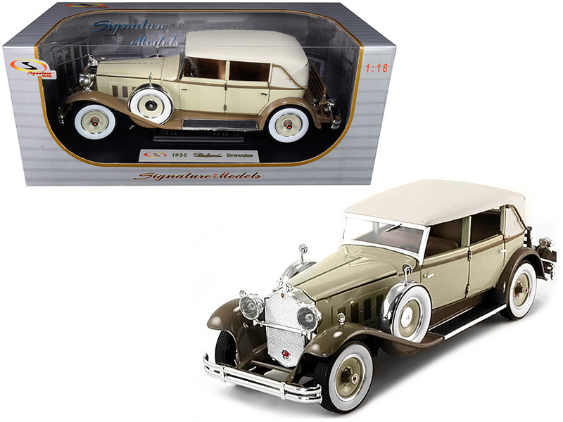 1/18 Road Signature 1930 Packard Brewster (Tan and Coffee Brown