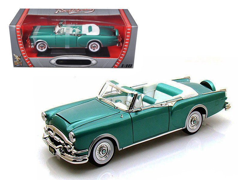 1953 Packard Caribbean Green 1/18 Diecast Car Model by Road